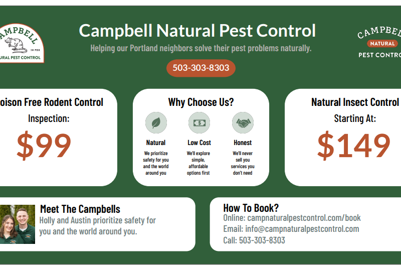 Campbell Natural Pest Control